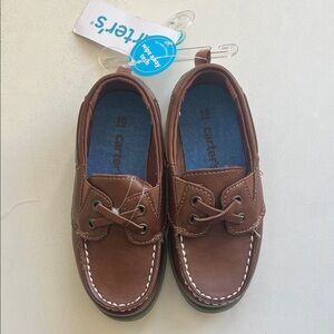 Carter's Tan Moccasin Kids Shoes